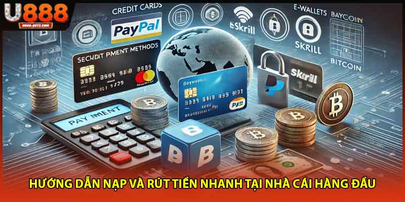 Hướng dẫn nạp và rút tiền nhanh tại nhà cái hàng đầu